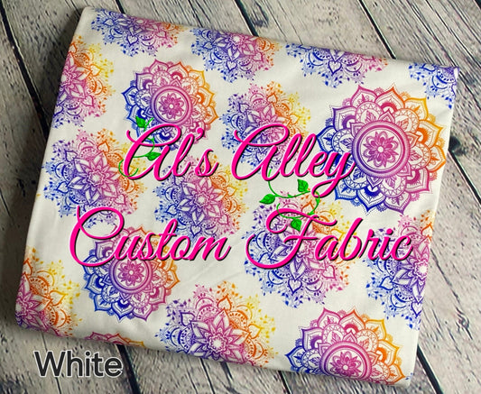 Floral Mandalas White - Digital Download