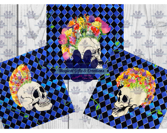 PREORDER Floral Punk Big Kid Panel Set