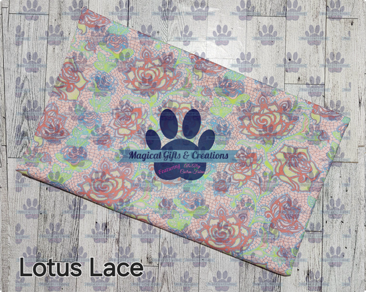 Florals Lotus Lace - Digital Download