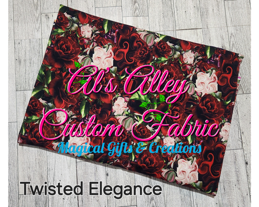 Florals Twisted Elegance - Digital Download