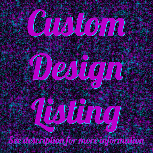 PREORDER Custom Design Listing