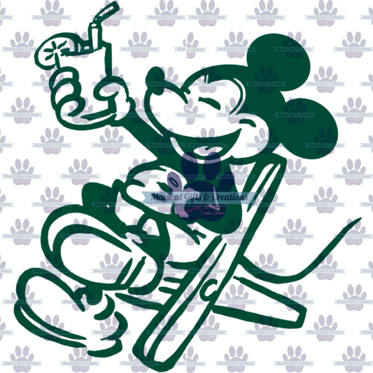 DVC Tropical Mouse Transparent PNG - Digital Download