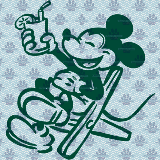 DVC Tropical Mouse Background PNG - Digital Download