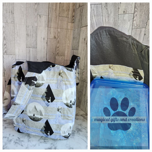 Ice Princess Bucket Tote