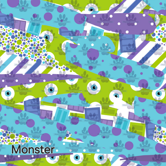 Brushstrokes Monsters  - Digital Download