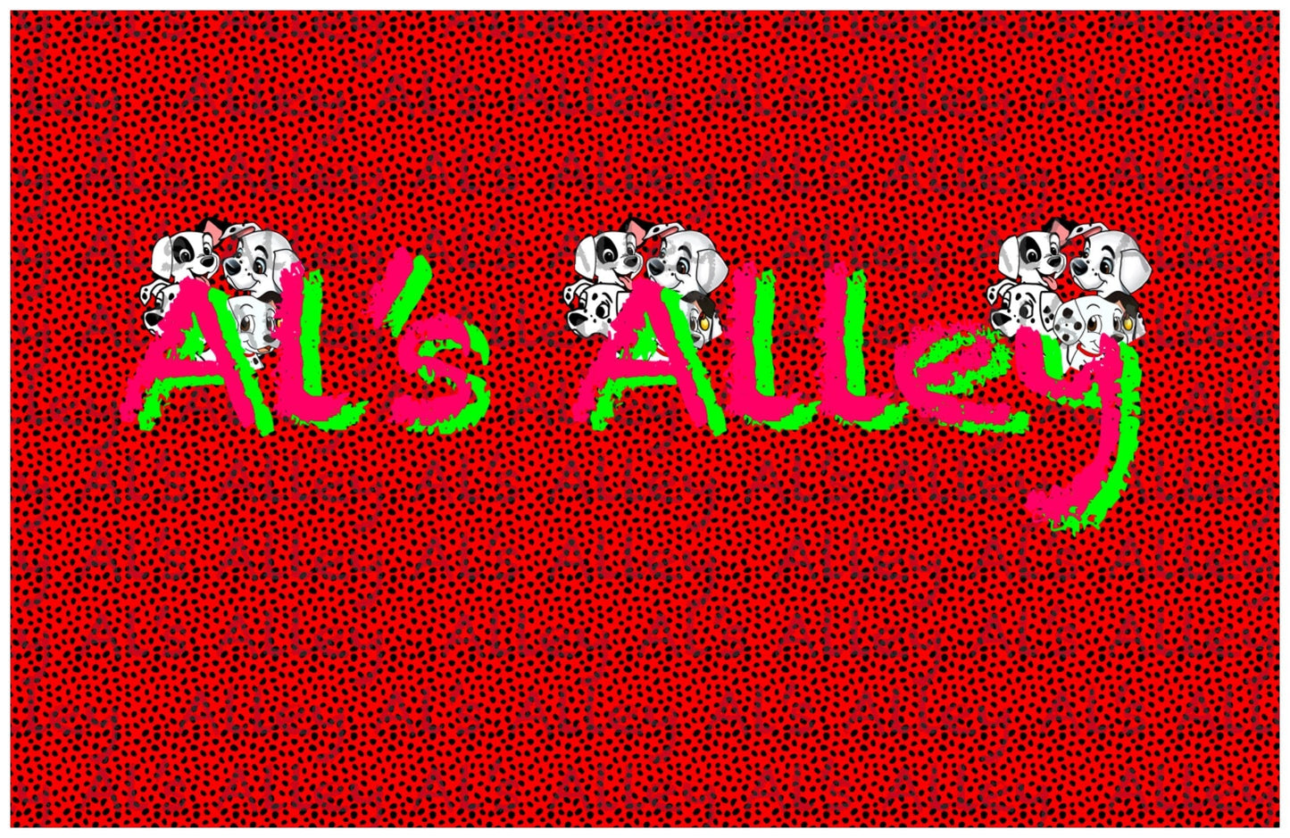 Dalmatians Stacked Big Kid Panel Set  - Digital Download