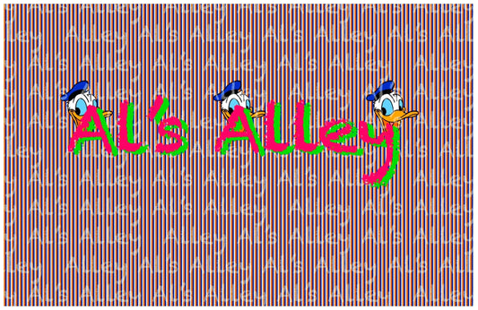 Donald Stacked Big Kid Panel Set  - Digital Download