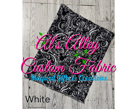 Mouse Filigree White - Digital Download