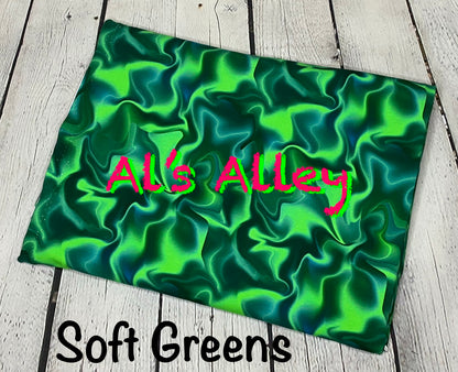 PREORDER Liquid Satin Greens