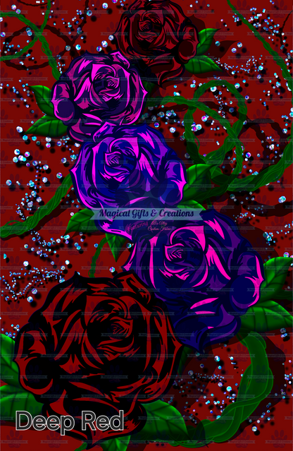 PREORDER Blinged Roses Maxi Panel
