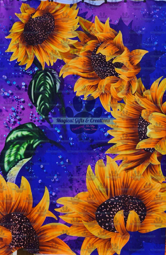 PREORDER Blinged Sunflowers Maxi Panel