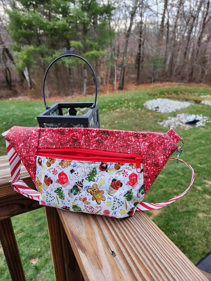 Christmas Mouse Hip Bag