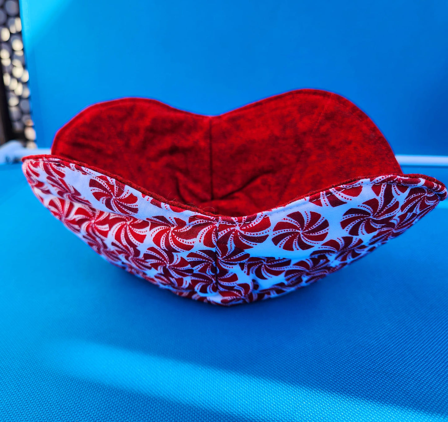 Peppermint Candy Bowl Cozy