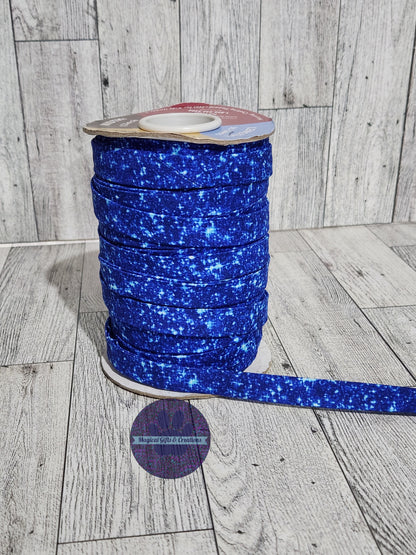 TEMPORARY PREORDER 1/2" Double Fold Shimmer Bias Tape