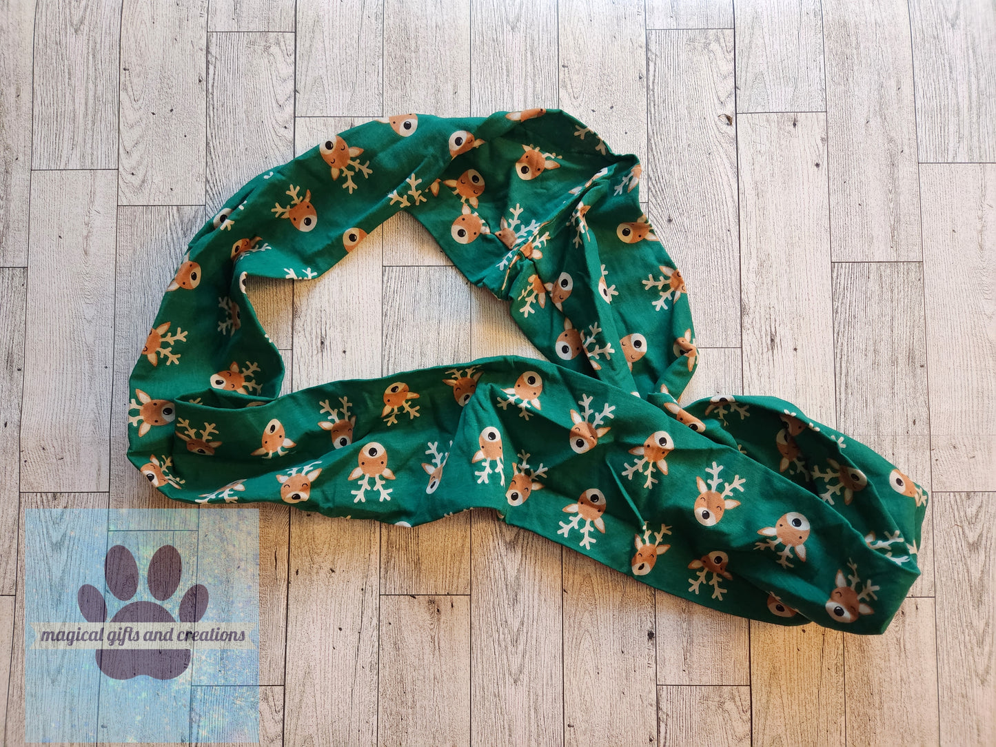 Reindeer Infinity Scarf