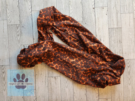 Cheetah Infinity Scarf