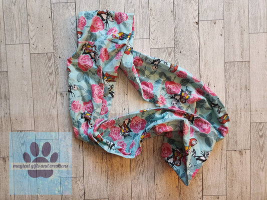 Floral NBC Infinity Scarf