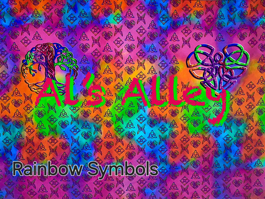 Celtic Adult Panel Set Rainbow  - Digital Download