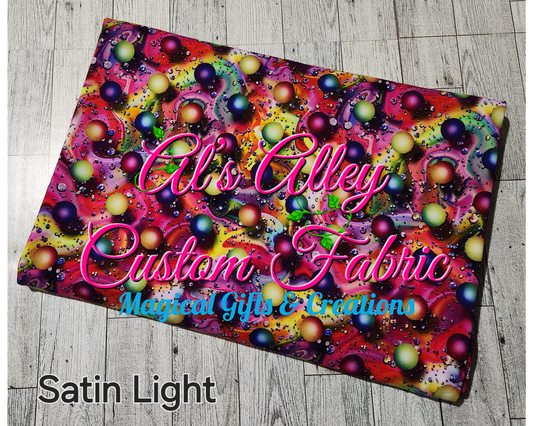 Glowing Orbs Satin Light - Digital Download