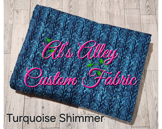 Knitrageous Turquoise Shimmer - Digital Download
