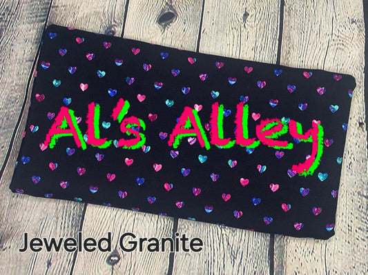 Love Spectrum Hearts Jeweled Granite - Digital Download