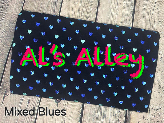 Love Spectrum Hearts Mixed Blues - Digital Download