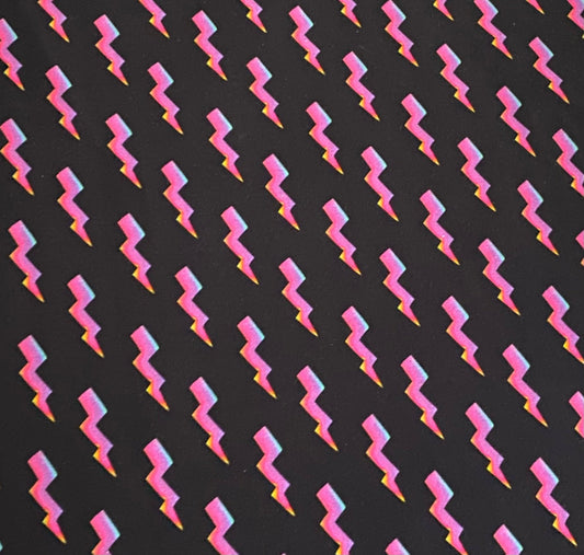 Neon Bolts Pink - Digital Download