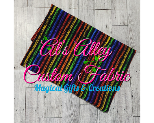 PREORDER Primary Grunge Stripes