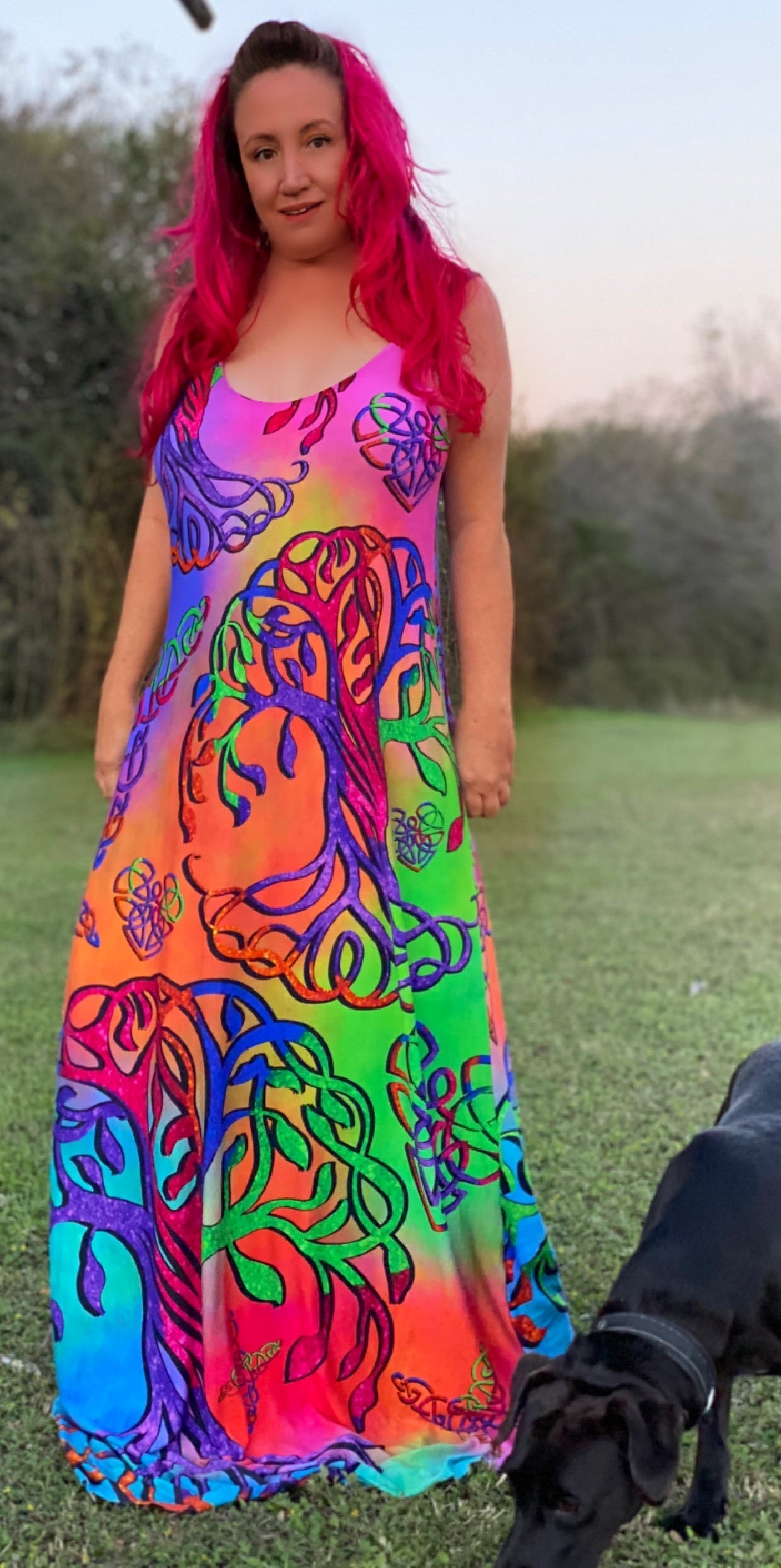 PREORDER Celtic Rainbow Maxi Panel