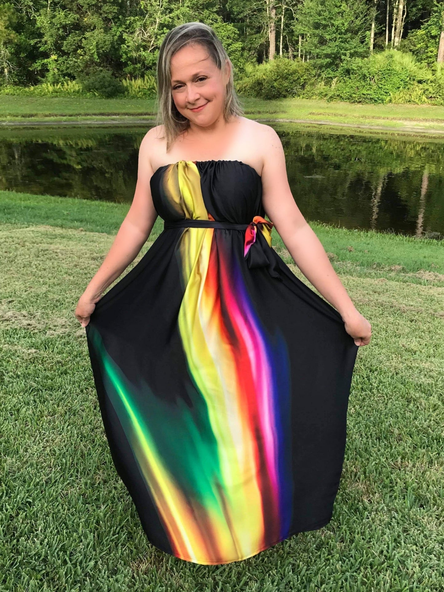 PREORDER Rainbow Flare Maxi Panel