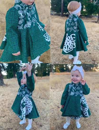 RETAIL Celtic Green Knots Coord