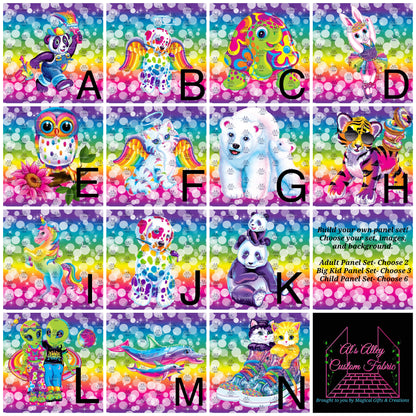 PREORDER LF Bright Rainbow Panel Set