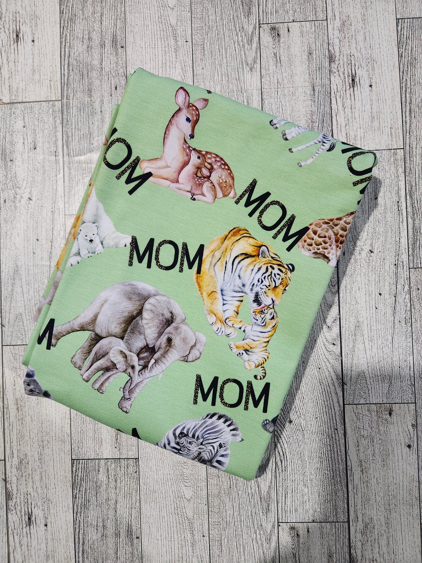RETAIL Cotton Spandex Animal Moms