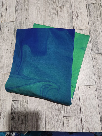 RETAIL Bamboo Spandex Liquid Ombre Mountain Reflection Medium Set