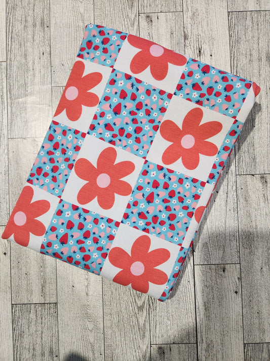 RETAIL Cotton Spandex Patchwork Summer