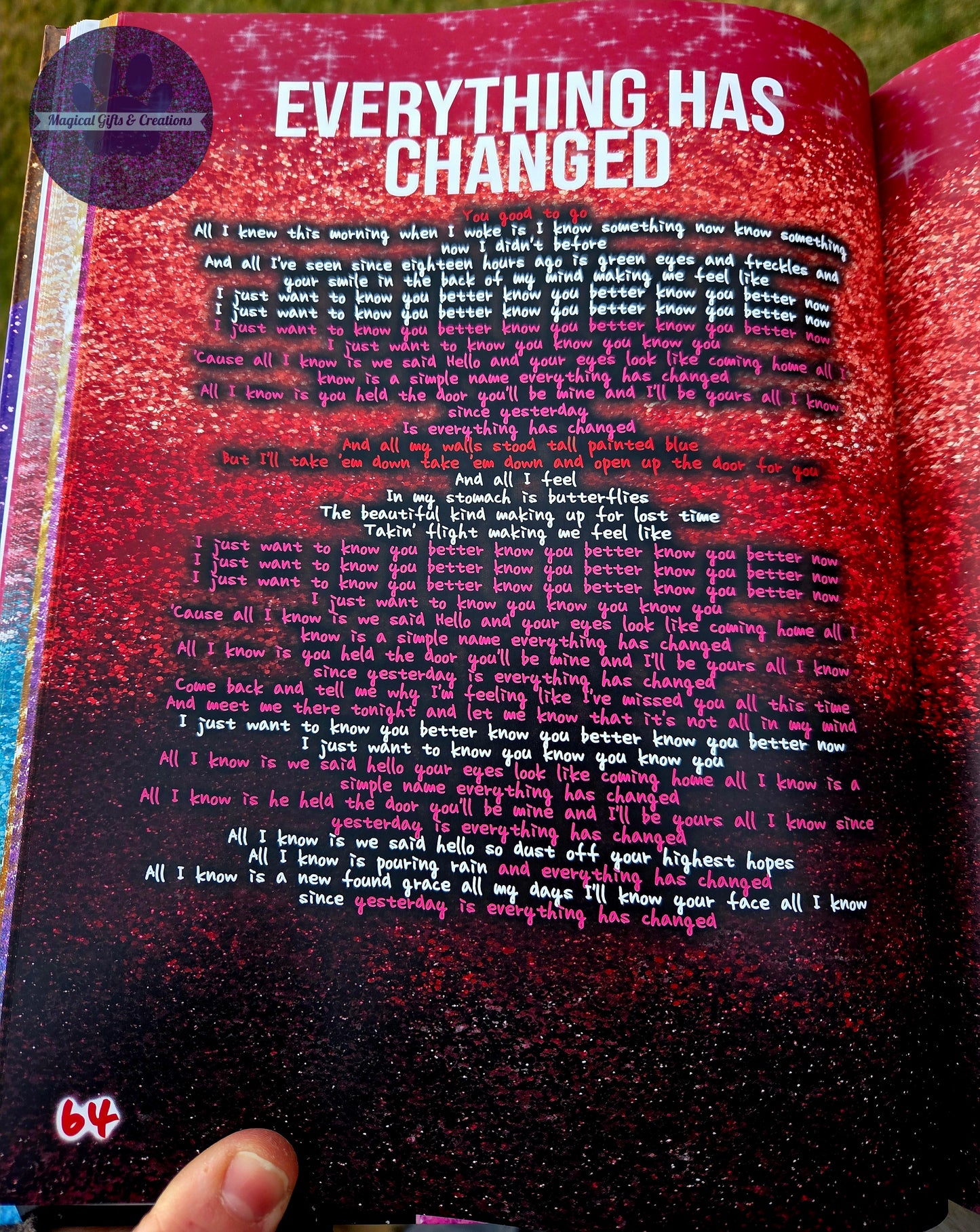 TS Unofficial Lyric Book