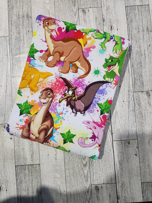 RETAIL Cotton Spandex Land Dinos