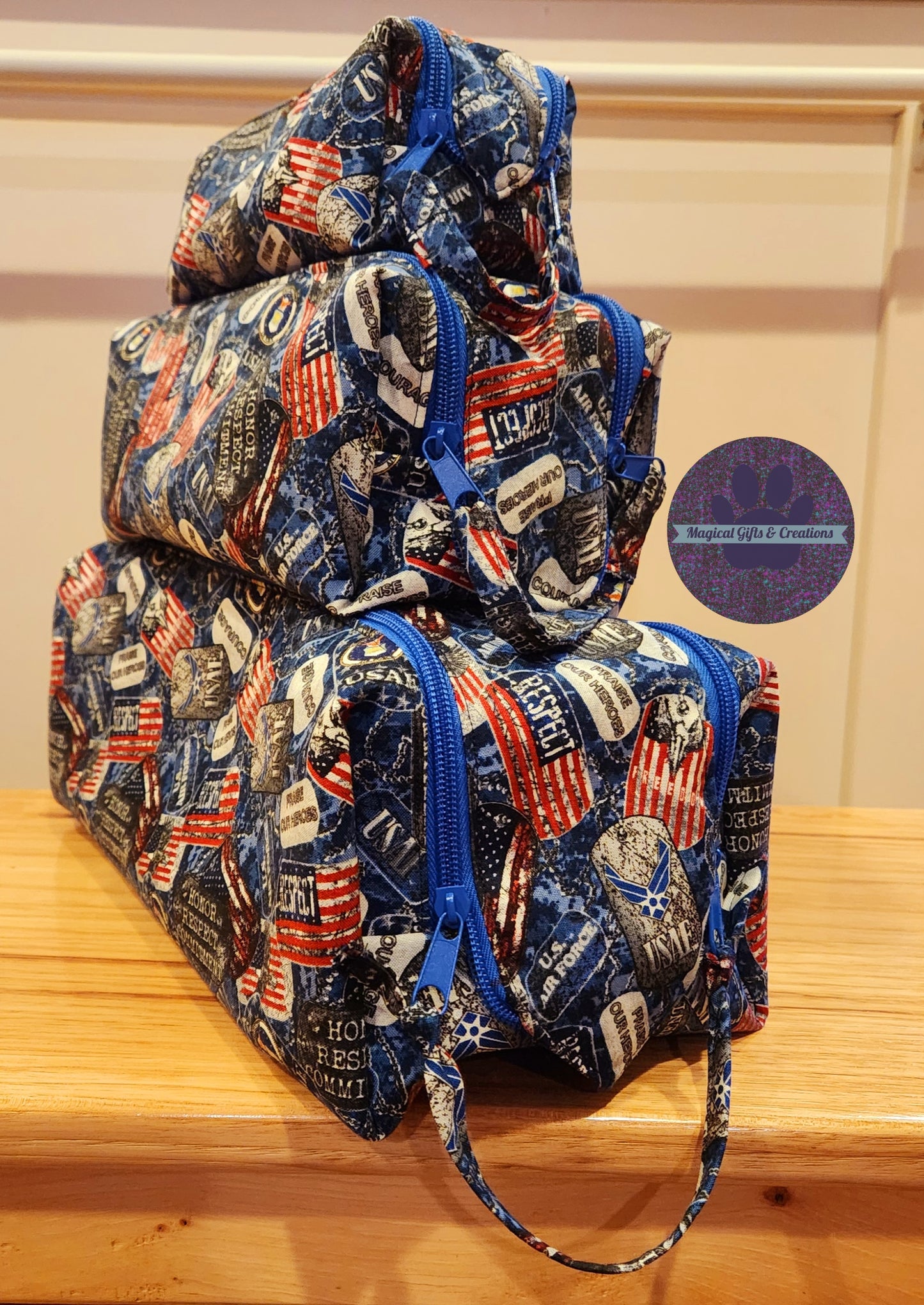 Travel Pouch (3 Sizes) Sewing Pattern- Digital Download