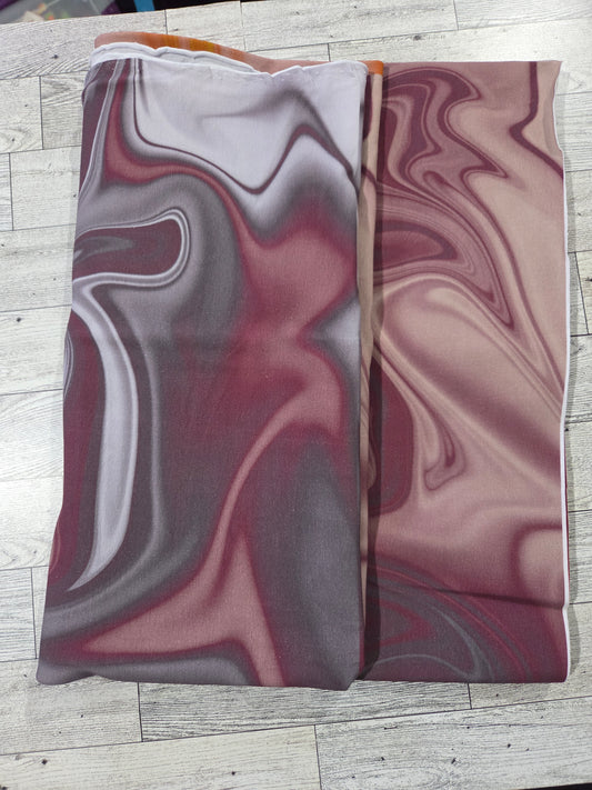 RETAIL Cotton Spandex Liquid Ombre Cozy Cabin Small Set