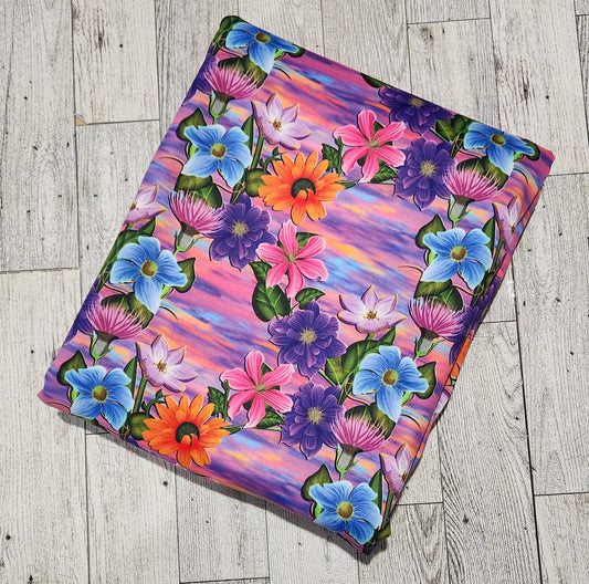 RETAIL Athletic Knit Spring Florals Sunset