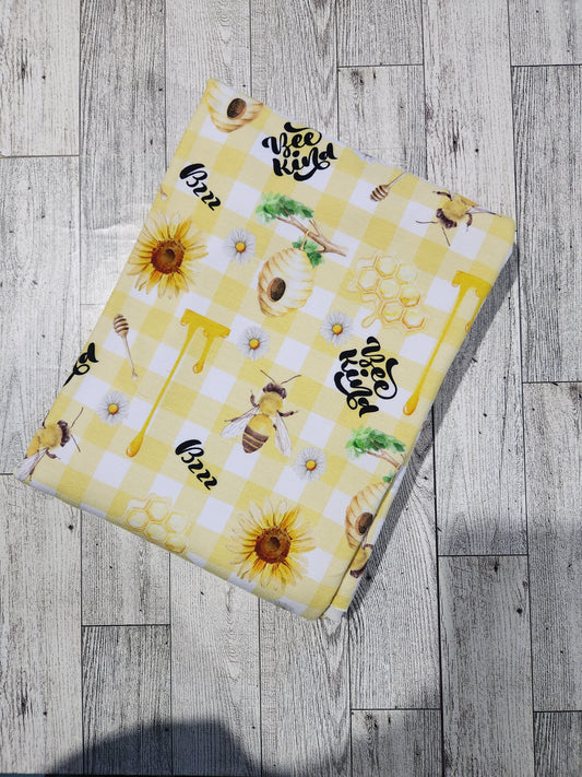 RETAIL Cotton Spandex Honey Bees