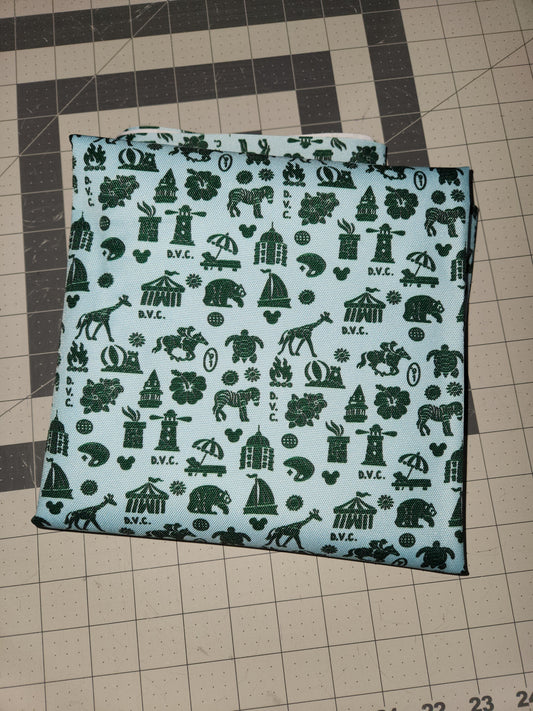 Short Cut Waterproof Canvas 25"