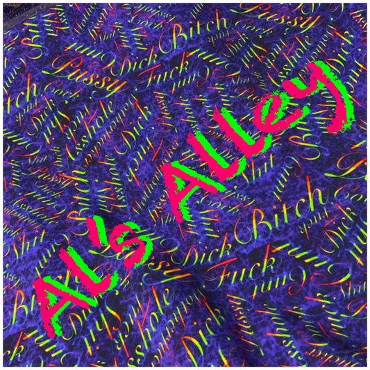PREORDER Colorful Cursive