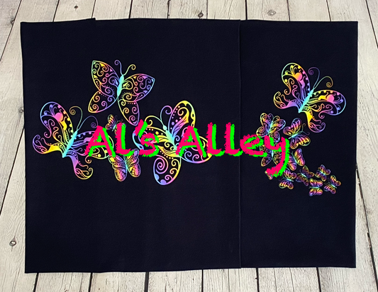 PREORDER Pastel Ombre Butterflies Adult Panels