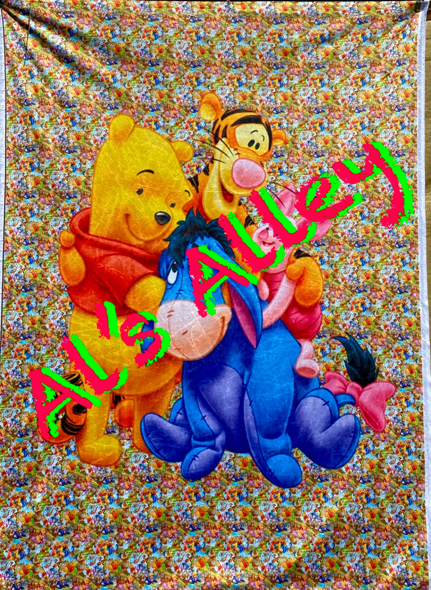 PREORDER Pooh’s Corner Blanket Topper