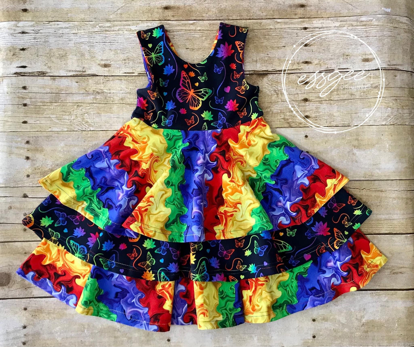 PREORDER Rainbow Ombre Butterflies