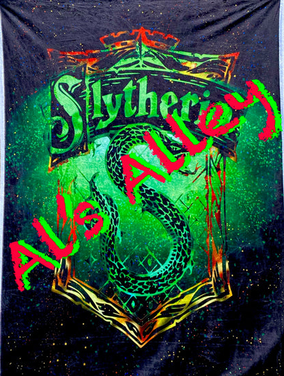 PREORDER Slytherin Blanket Topper