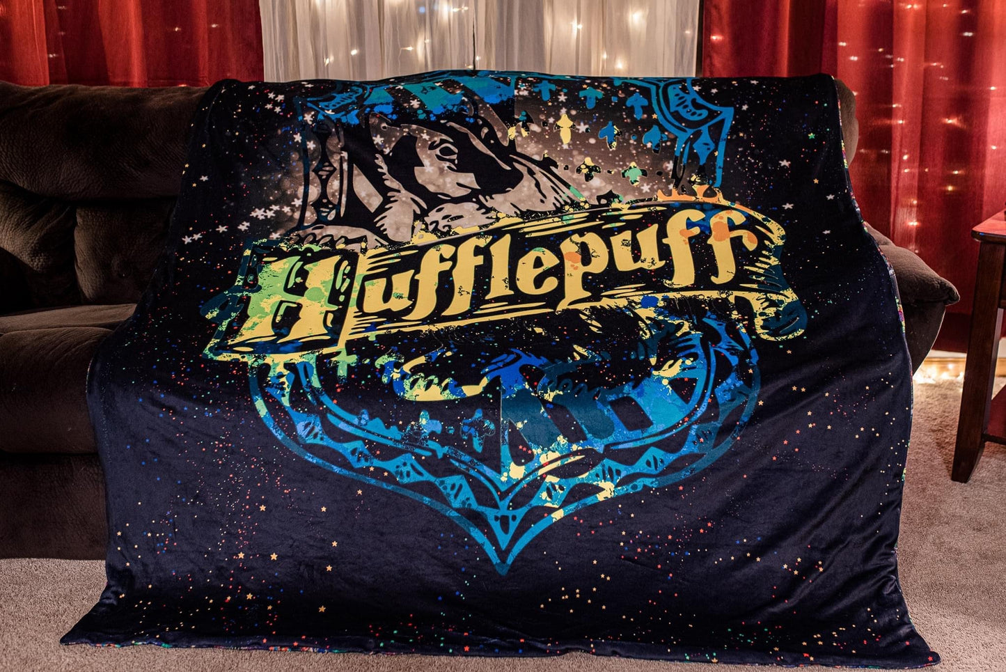 PREORDER Hufflepuff Blanket Topper