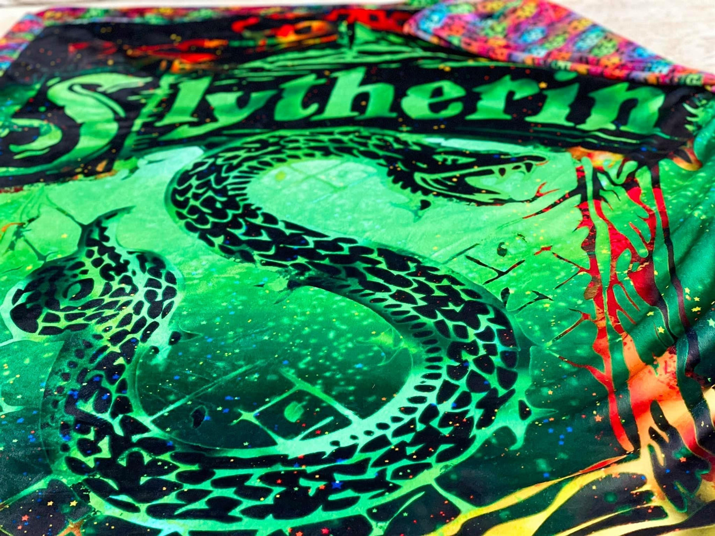 PREORDER Slytherin Blanket Topper