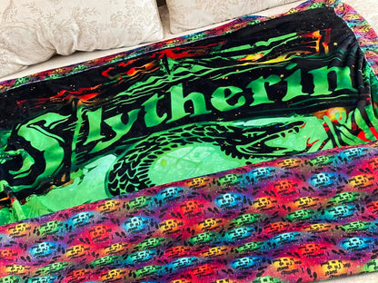 PREORDER Slytherin Blanket Topper